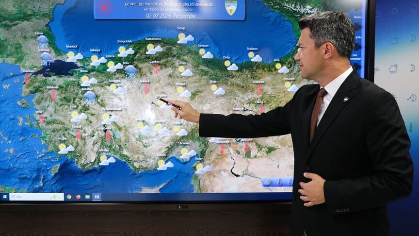 Hafta Sonu Yurt Genelinde Gök Gürültülü Sağanak Bekleniyor
