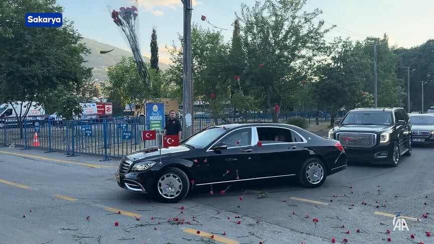Cumhurbaşkanı Erdoğan, Sakarya Sapanca'ya Geldi