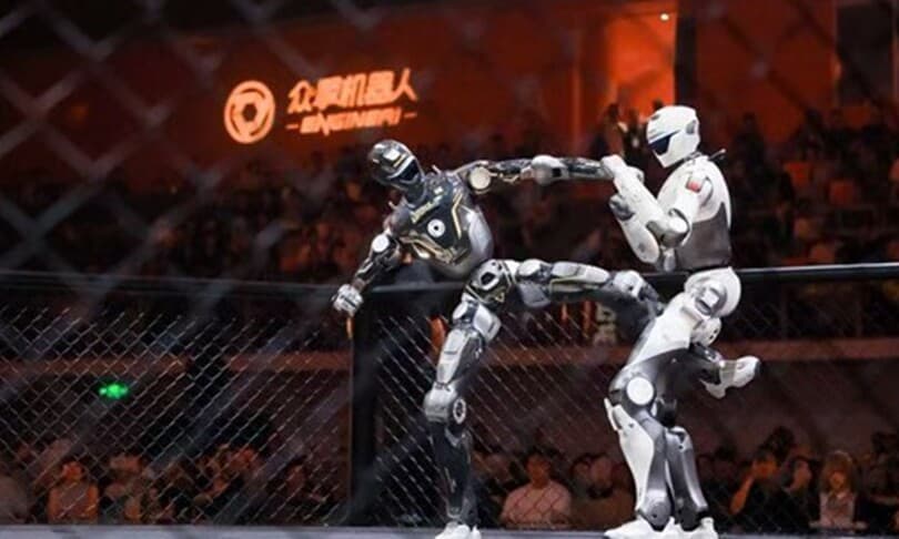 Çin’de İlk Uluslararası İnsansı Robot Dövüşü Gerçekleştirildi