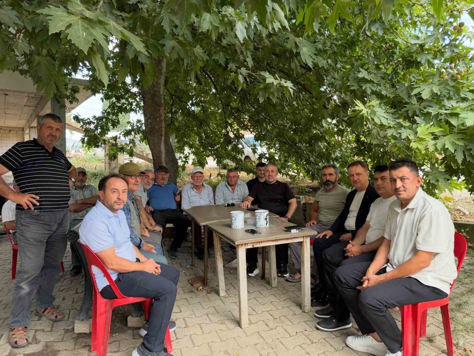 İl Başkanı Yıldırım, Köy Ziyaretlerinde Bulundu