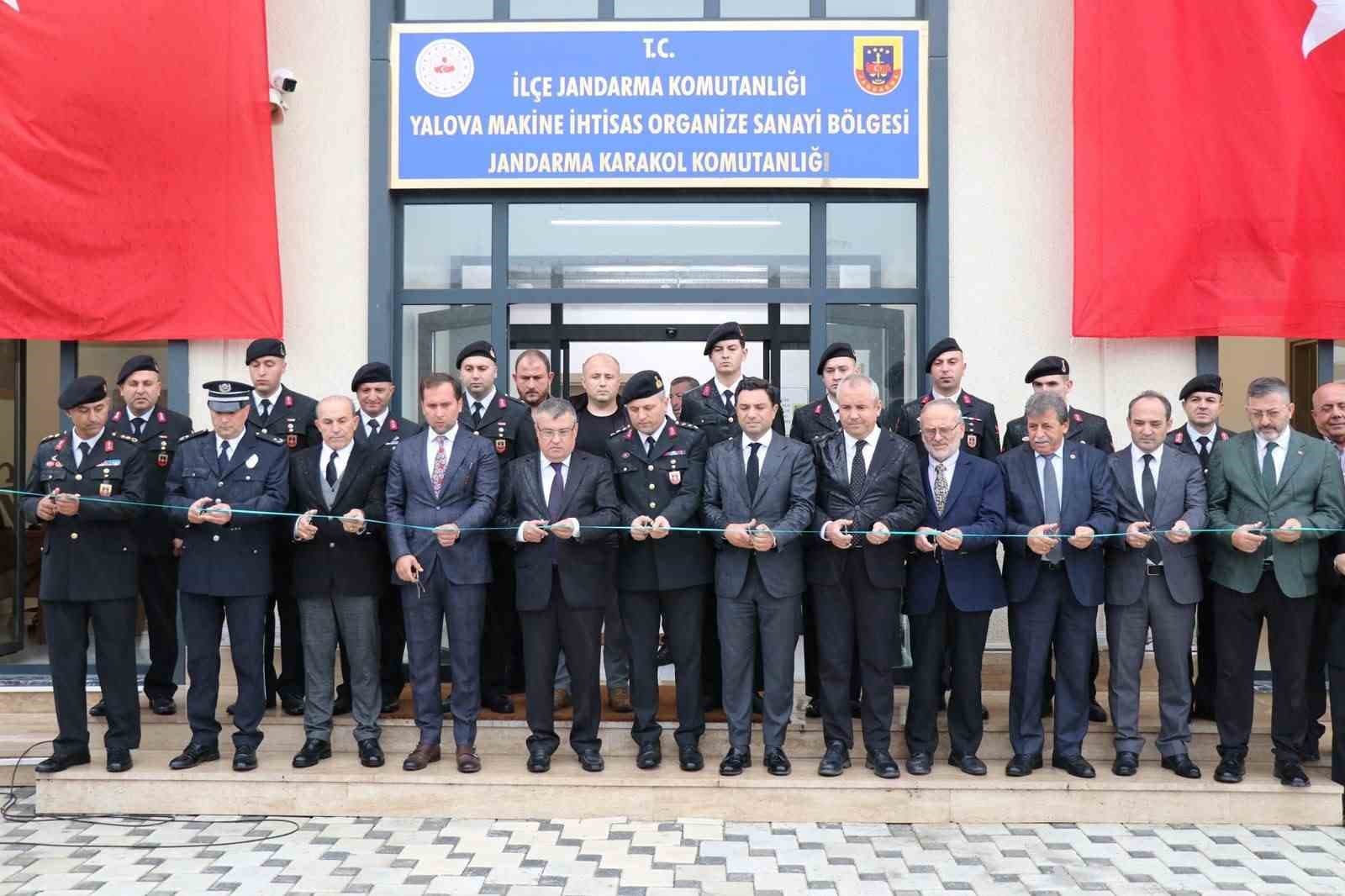 Yalova Makine İhtisas OSB’ye Karakol Hizmeti Başladı