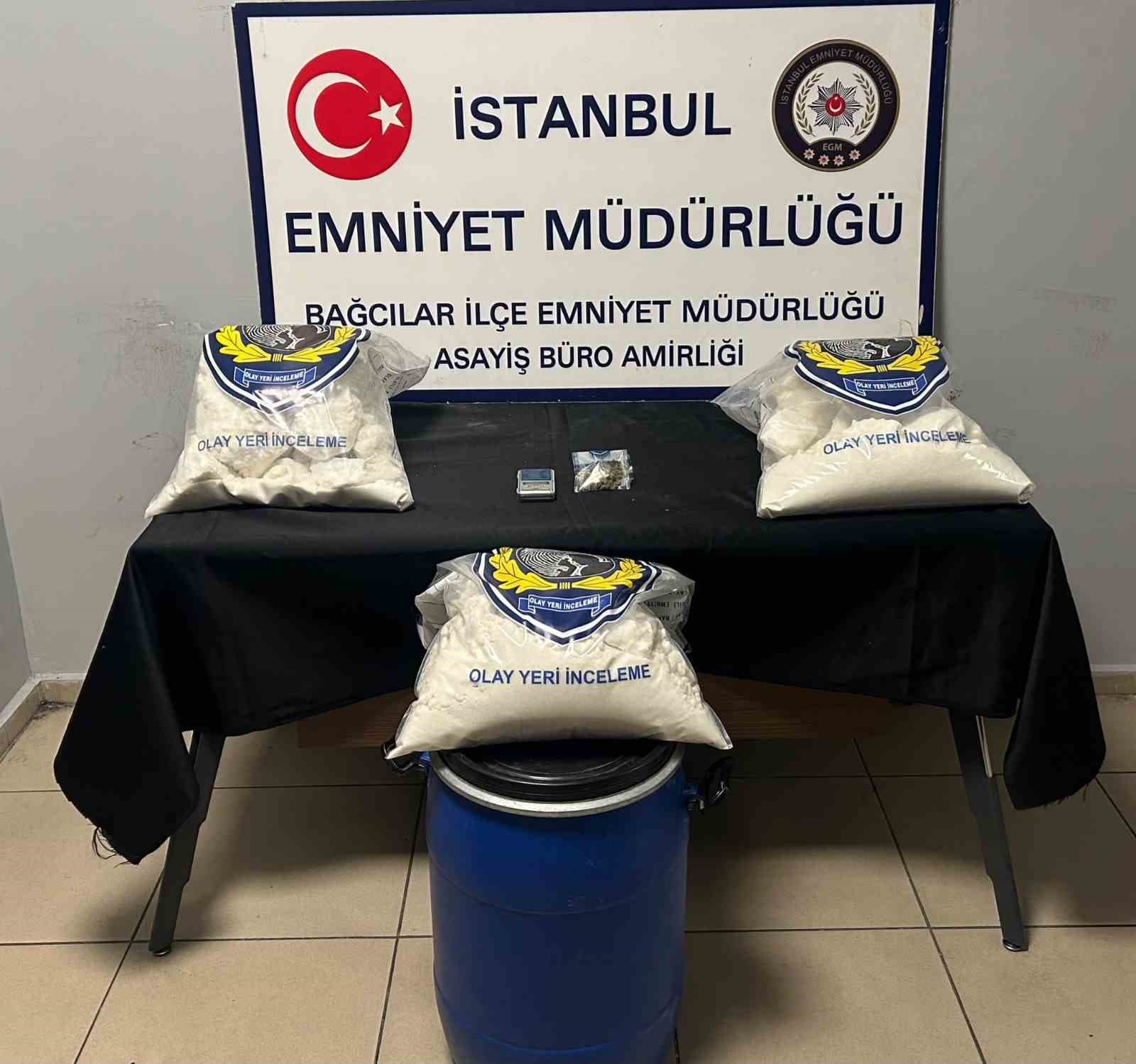 Bağcılar'da Uyuşturucu İmalathanesi Operasyonu: 22 Kilo Uyuşturucu Ele Geçirildi