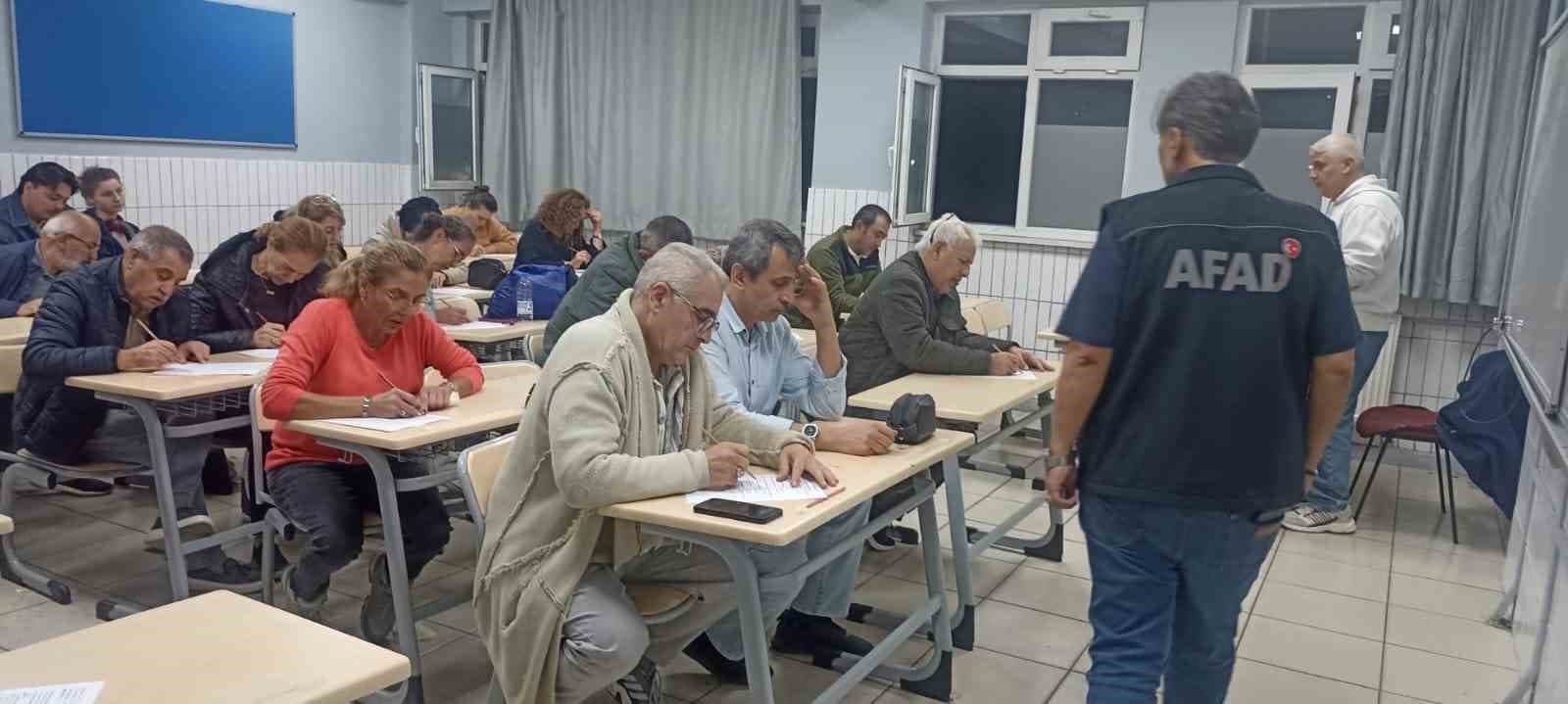 Eskişehir'de mahalle bazlı afet eğitimi düzenlendi