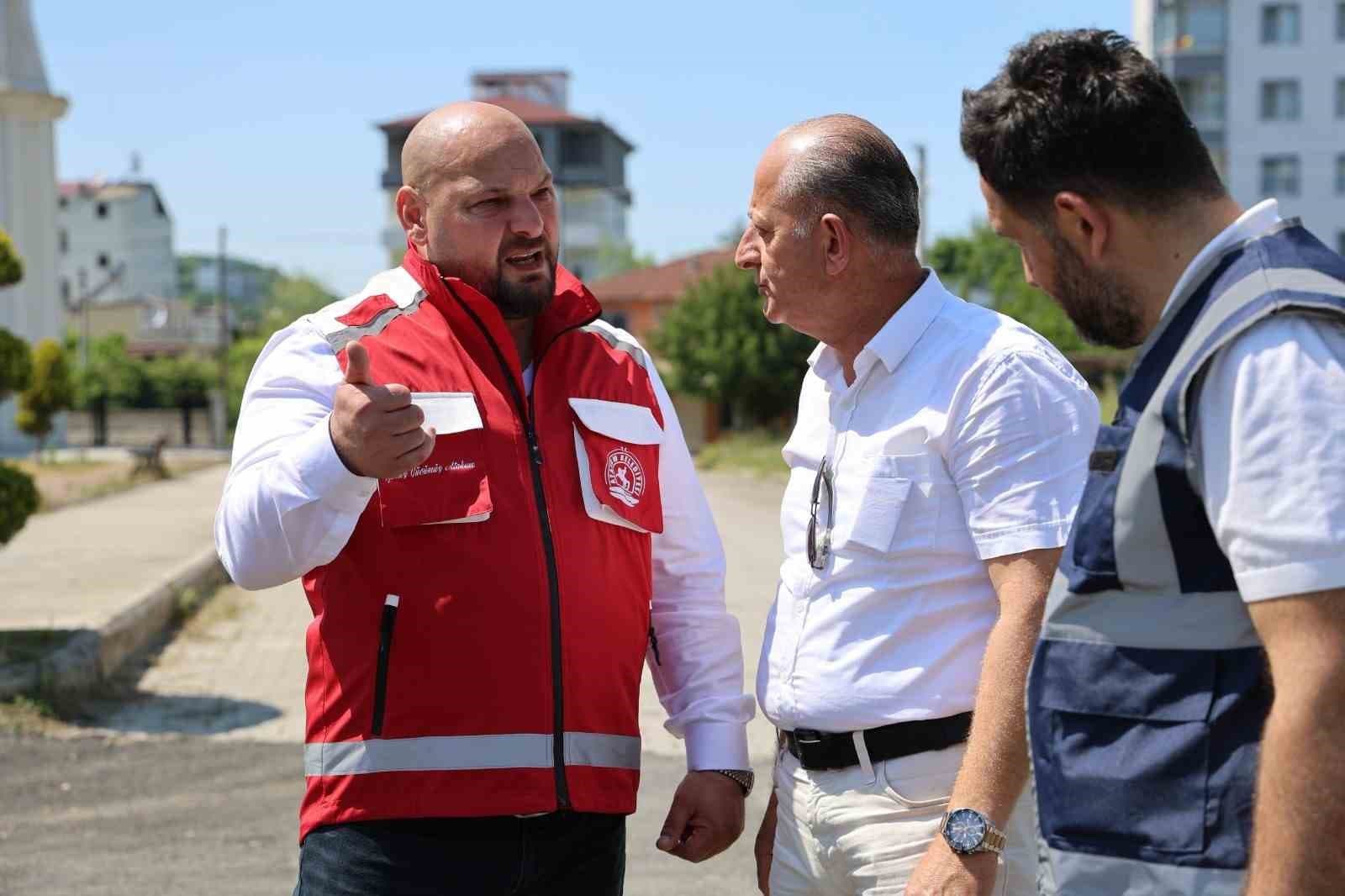 Başkan Türkel: Yol Sorununu Tamamen Çözene Kadar Saha Çalışmaları Devam Ediyor