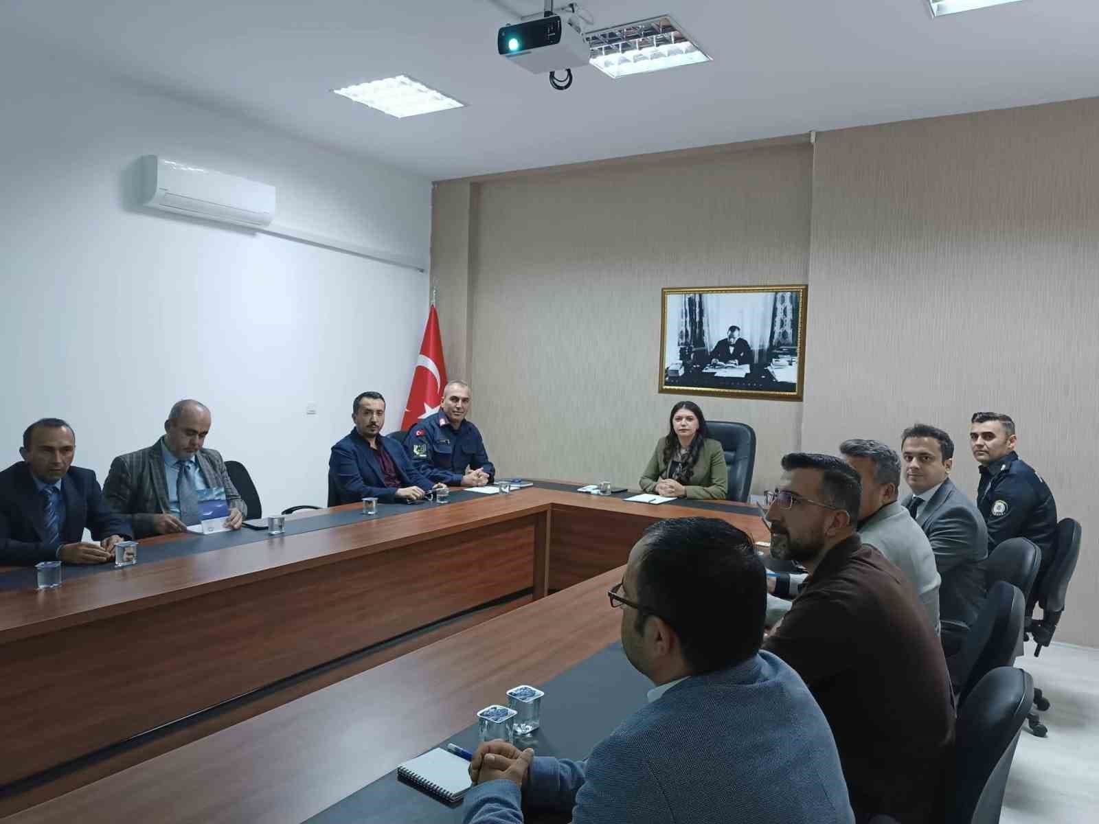 Baklan'da Bağımlılıkla Mücadele Koordinasyon Toplantısı Düzenlendi