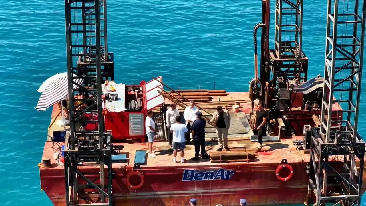 Vali Özarslan, Kruvaziyer Limanı Projesinin Saha Çalışmalarını Yerinde İnceledi