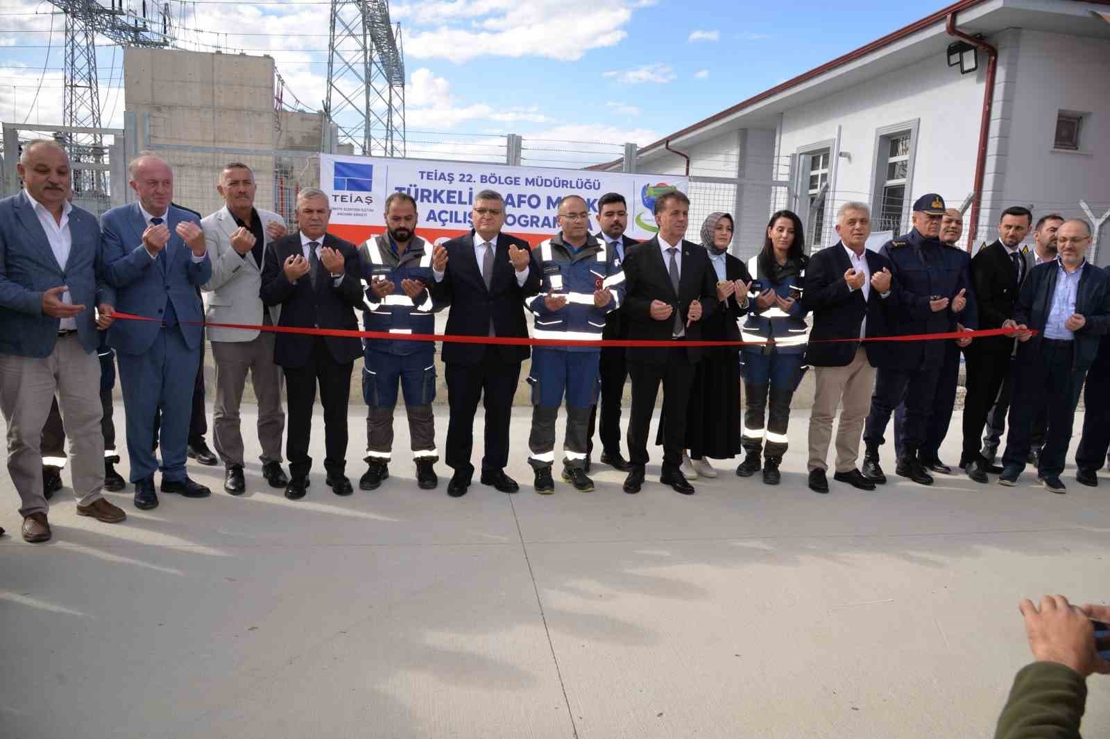 Türkeli'de Elektrik Altyapısı Güçlendirildi: Yeni Transformatör Merkezi Hizmete Açıldı
