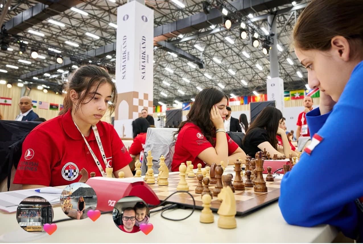 GKV Öğrencisi Beren Kalyoncu, Dünya Satranç Olimpiyatları'nda Türkiye'yi 11. Sıraya Taşıdı