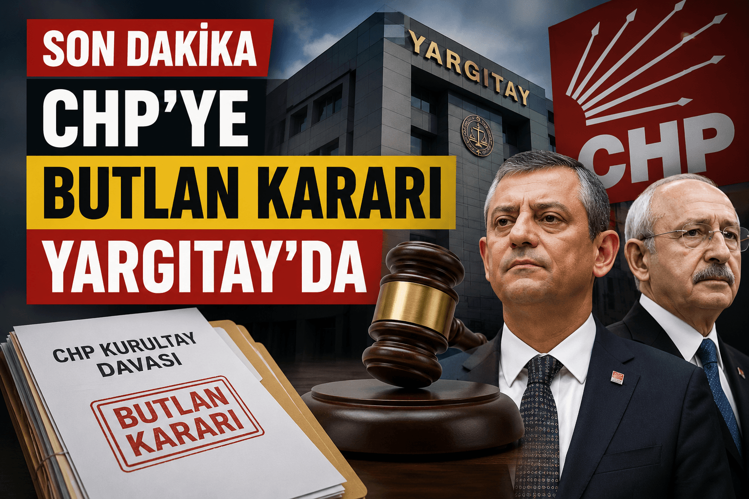 CHP'DE BUTLAN DOSYASI YARGITAY'A ULAŞTI