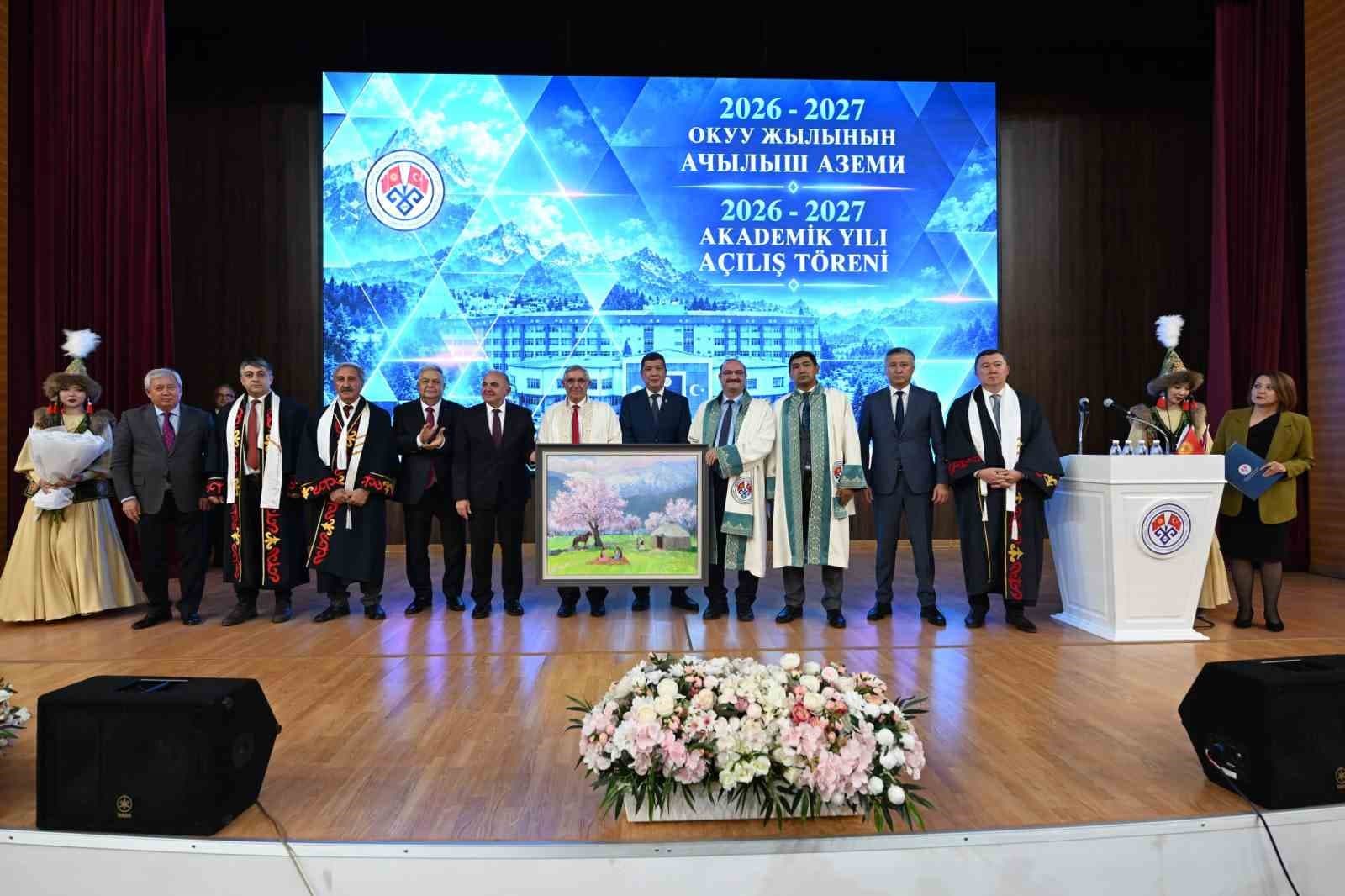 Atatürk Üniversitesi ve Kırgızistan-Türkiye Manas Üniversitesi Arasındaki Akademik İş Birliği Güçlendirildi