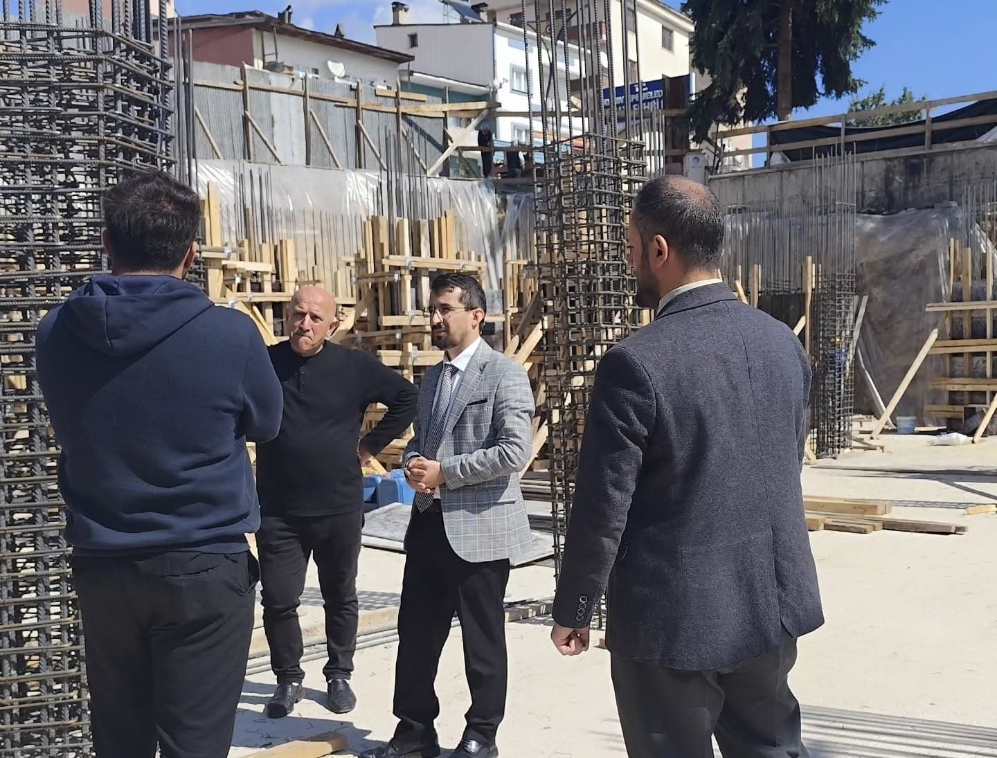 Aydıntepe Merkez Camii İnşaatı Devam Ediyor