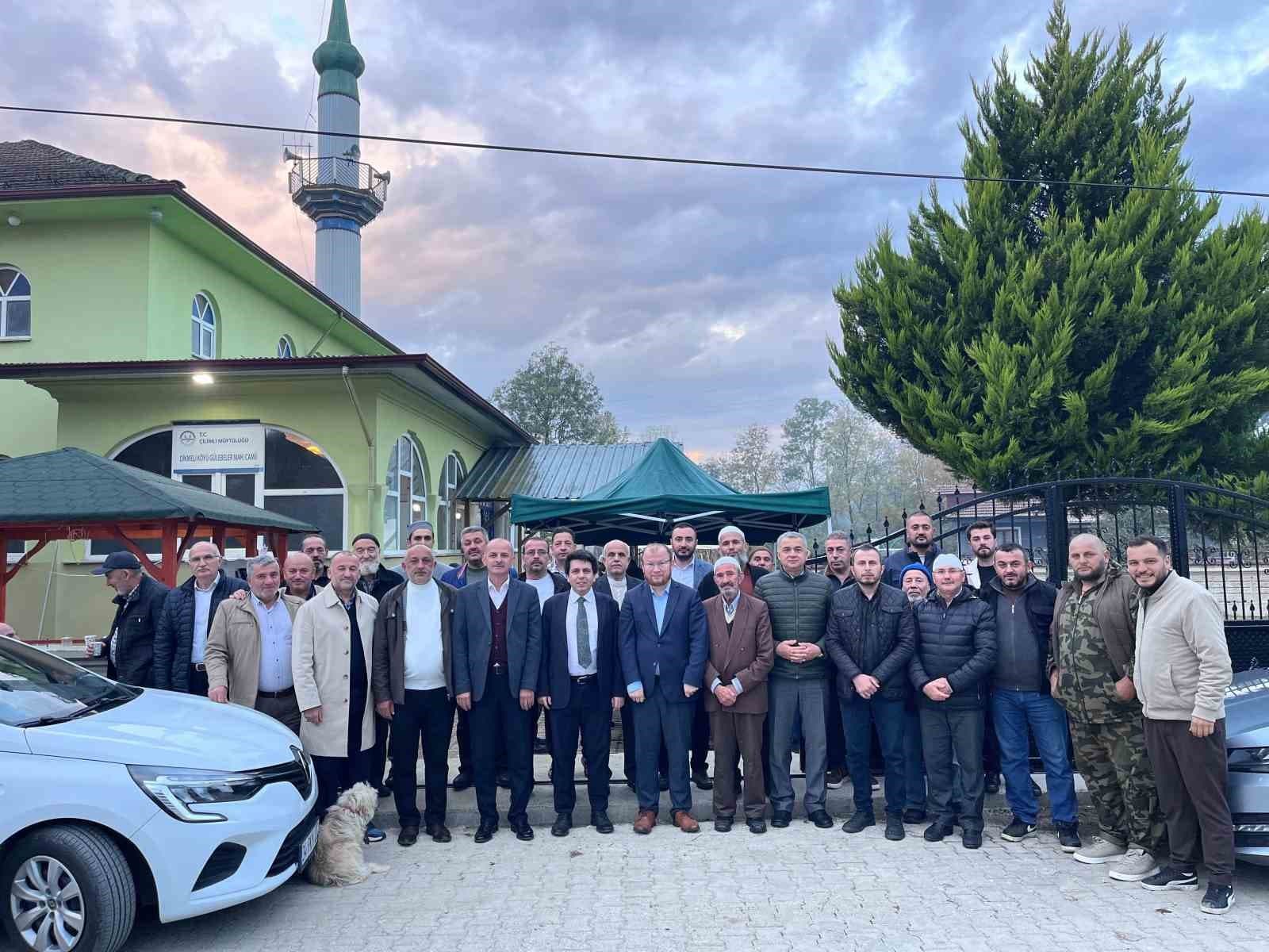 Dikmeli köyünde sabah namazı buluşması