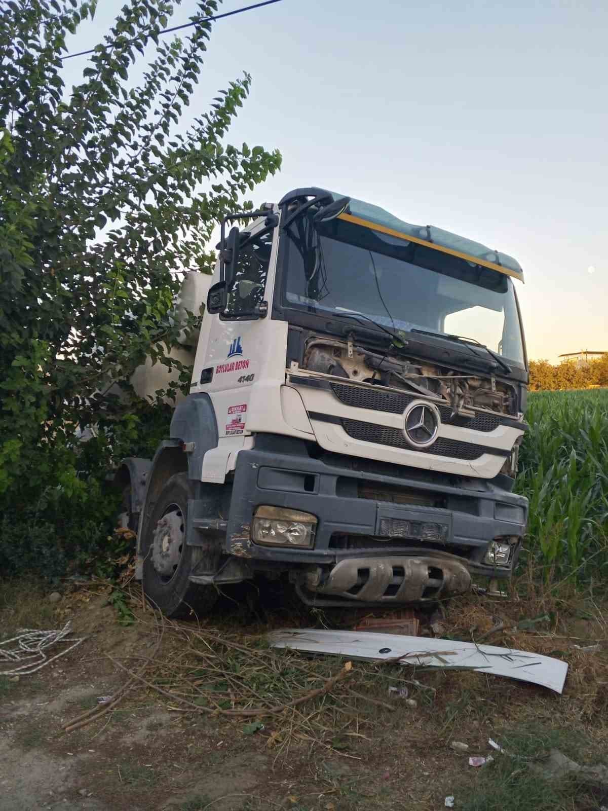 Kalp Krizi Geçiren Beton Mikser Sürücüsü Hastanede Hayatını Kaybetti