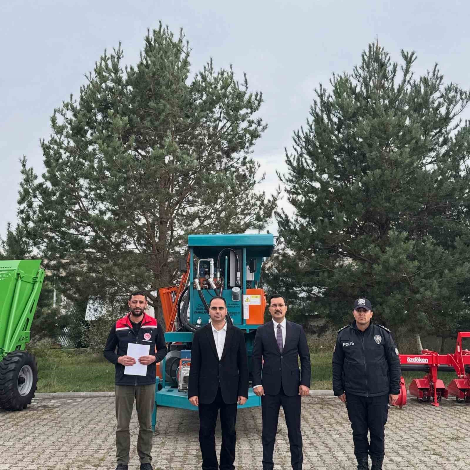 Akyaka Tarım Üretimini Desteklemek İçin Dört Yeni Tarım Makinesi Kazandırıldı