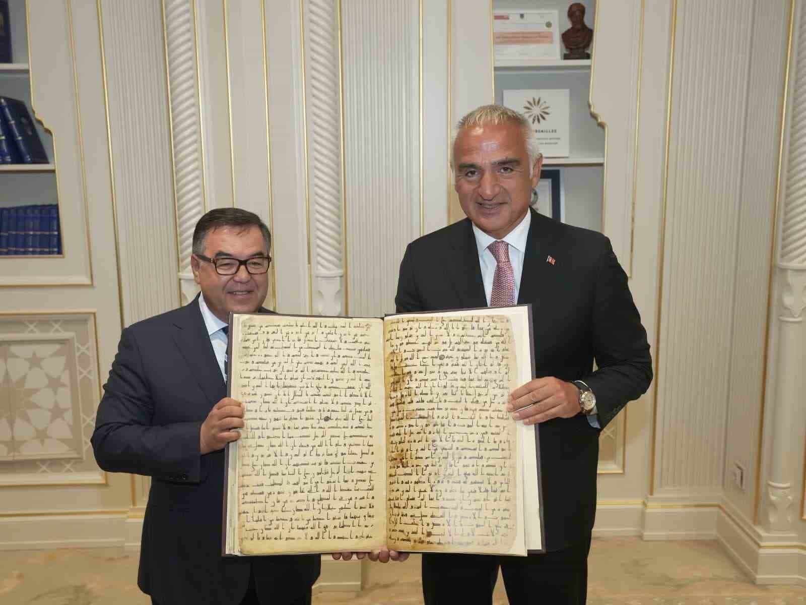 Türkiye ve Özbekistan Kültürel İşbirliğini Resmiyetle Güçlendirdi