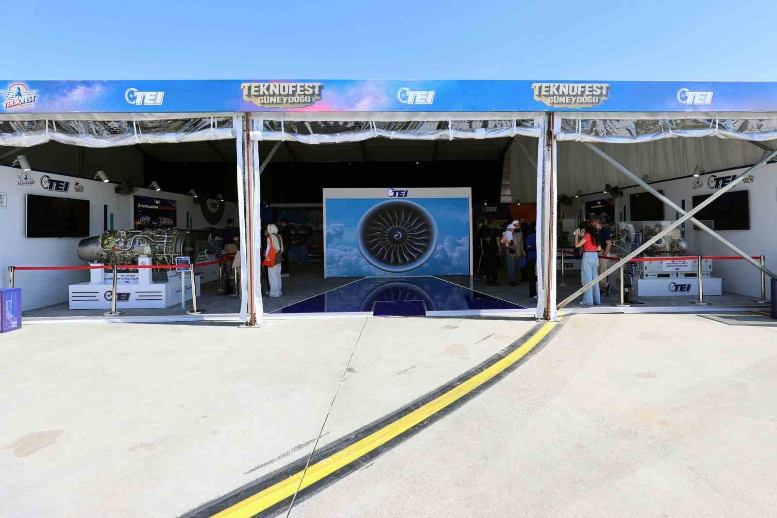 TEI, Millî Havacılık Motorlarıyla TEKNOFEST Güneydoğu Şanlıurfa'da Yer Alıyor