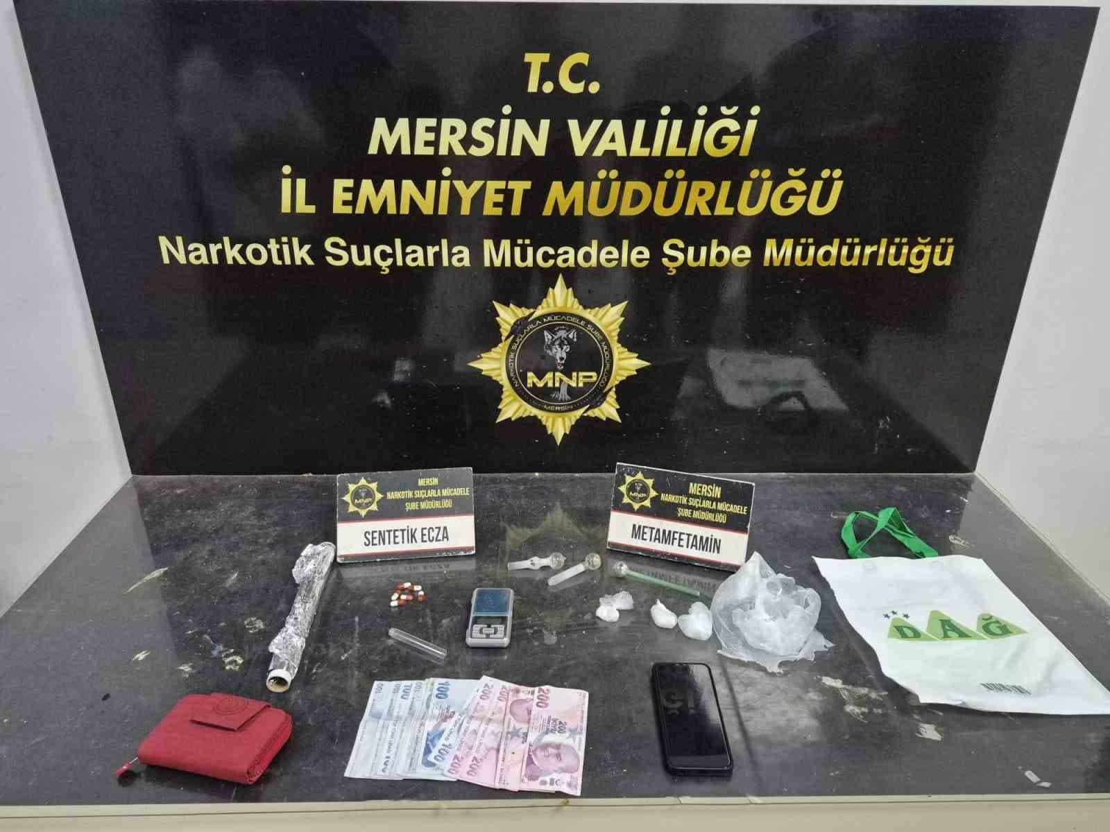 Mersin'de Uyuşturucuyla Mücadele: Bir Ayda 90 Şüpheli Tutuklandı